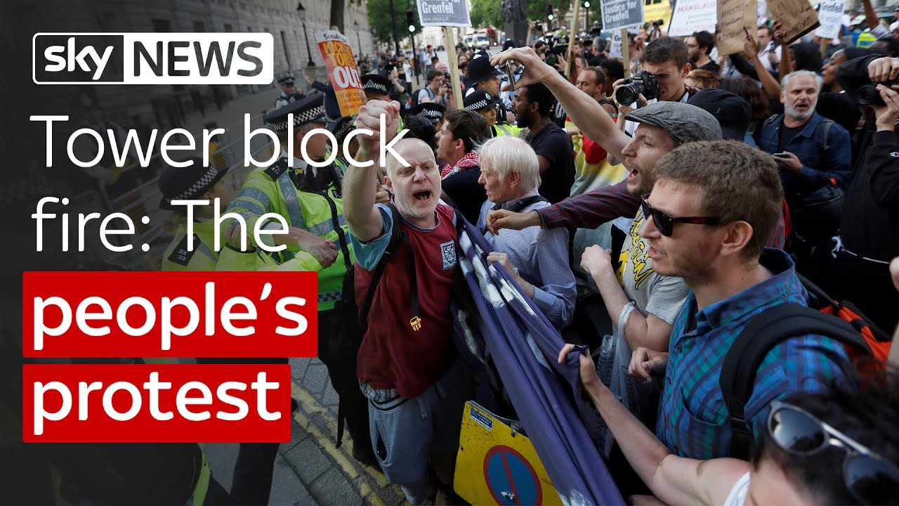 Tower block fire: The people's protest