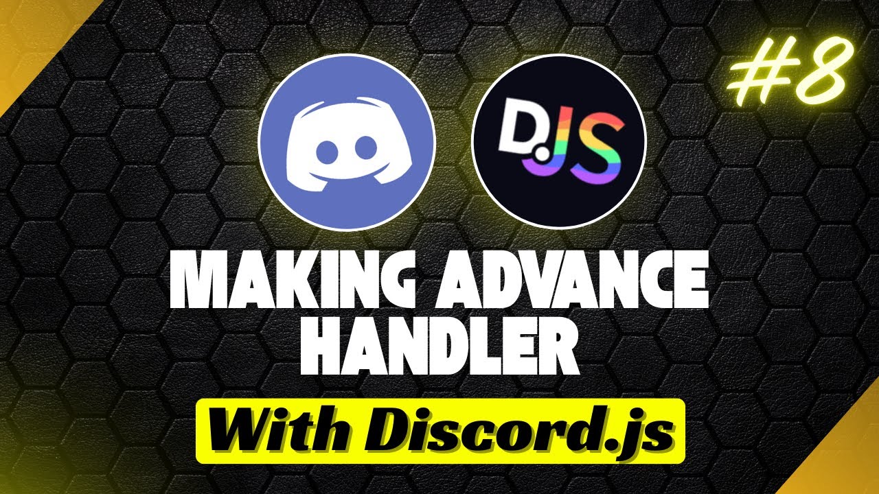 Discord Bot Commands & Events Handling | Full Beginner to Advanced Setup