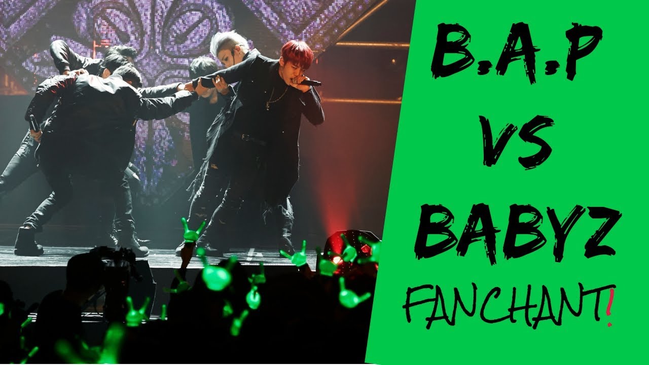 B.A.P VS BABYz Fanchant  - The whistle is our Trademark
