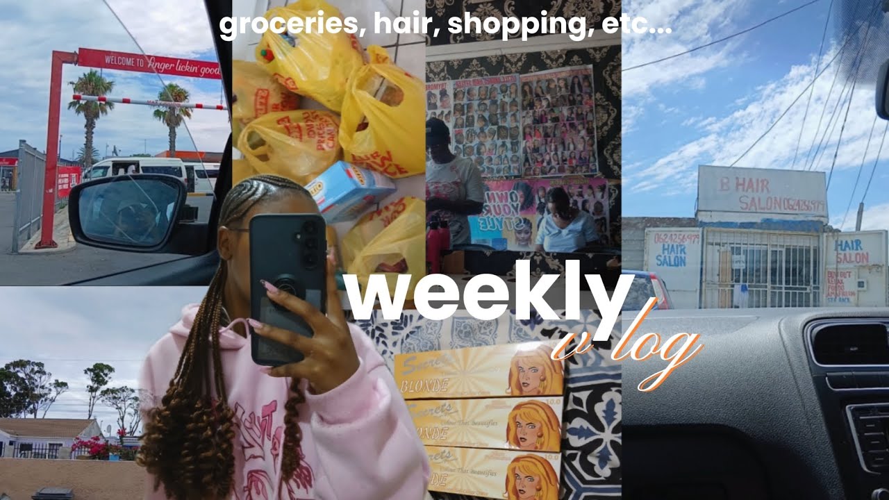 #weeklyvlog 🌷 a week in my life💌 South African Youtuber 🫧