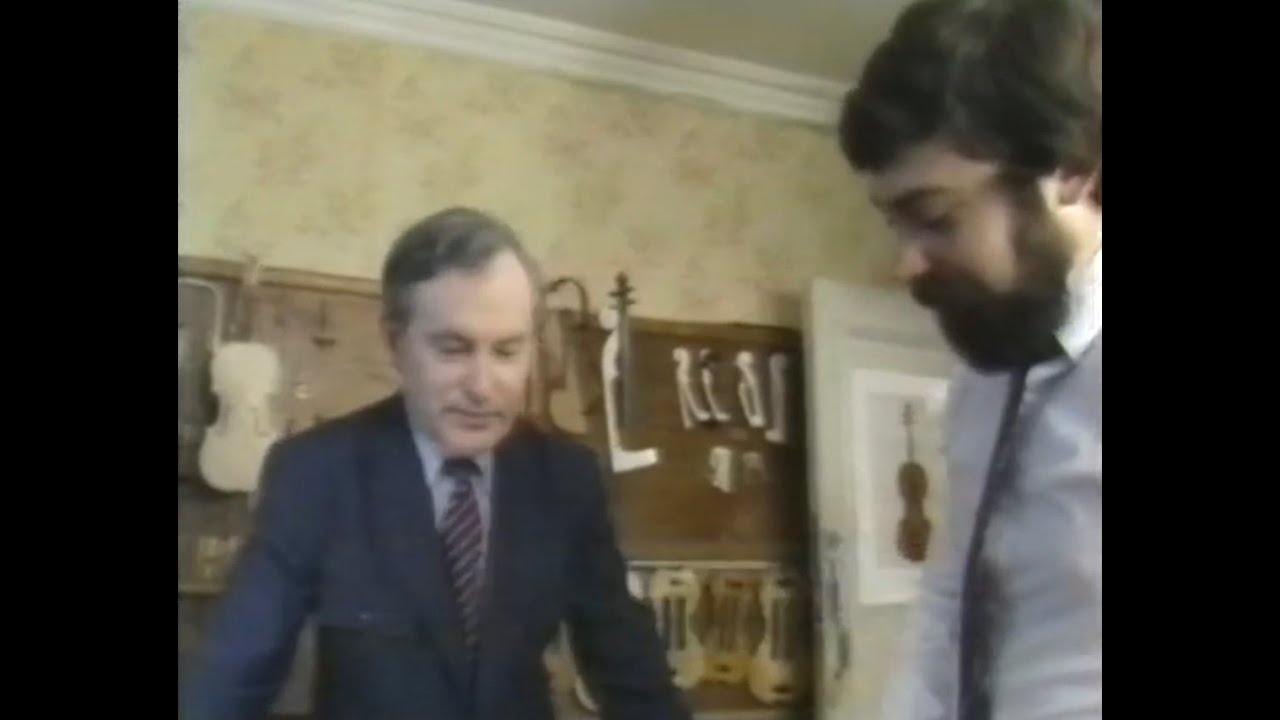 Daniil Shafran in the workshop of Yuri Pochekin
