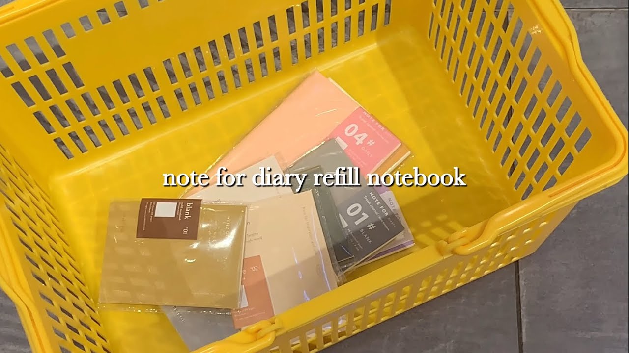064. note for diary refill notebook | alrchivd