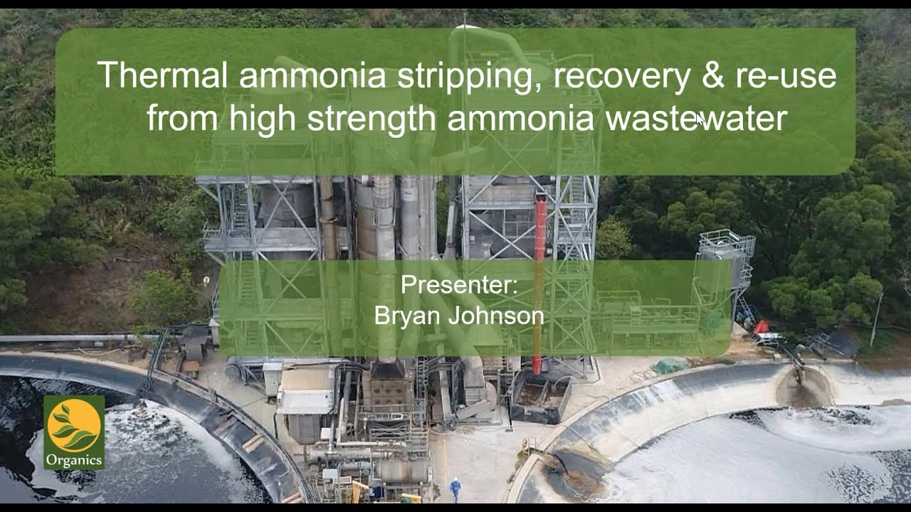 Webinar#1 Thermal ammonia stripping, recovery and re-use from high strength ammonia wastewater
