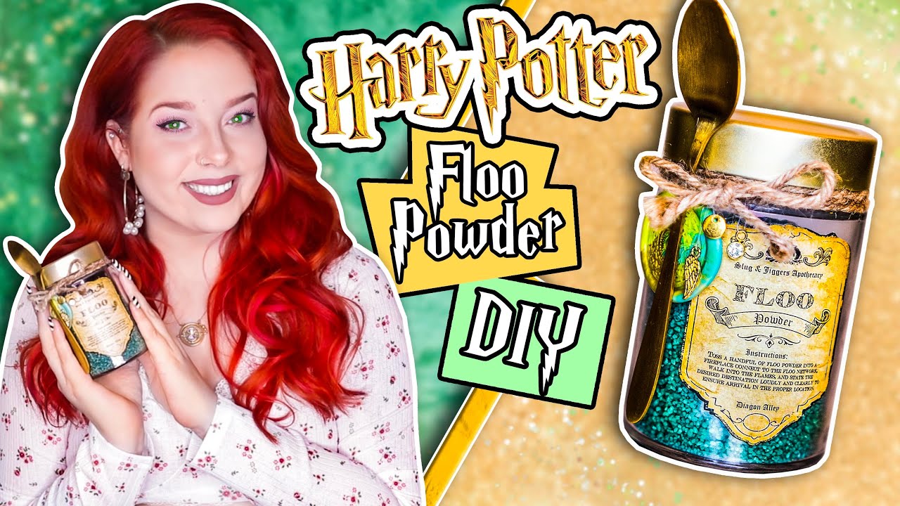 DIY HARRY POTTER FLOO POWDER POTION/INGREDIËNT !! ⚡❤️ | Noëll van Dreven