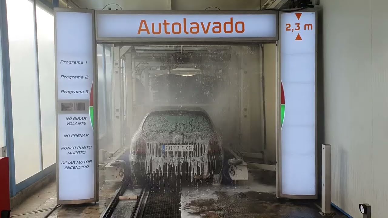 🇩🇪 WashTec SoftLine Linear 🇩🇪 Klin! Repsol Autolavado