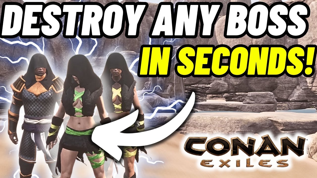 Defeat any boss within seconds with this build! Conan Exiles