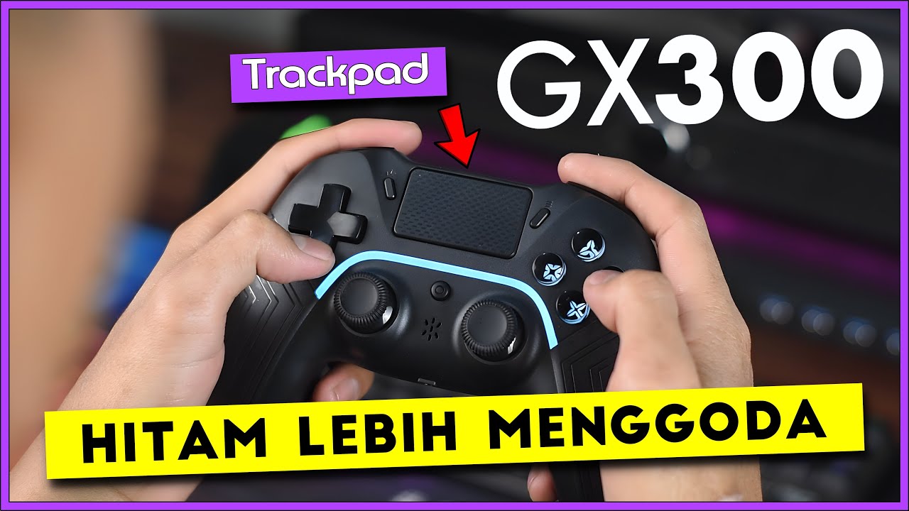 Nyobain Gamepad Rexus GX300 Enak Banget ❤️‍🔥 Gamepad Bagus Bisa untuk Android, PC, PS4 dan PS5!