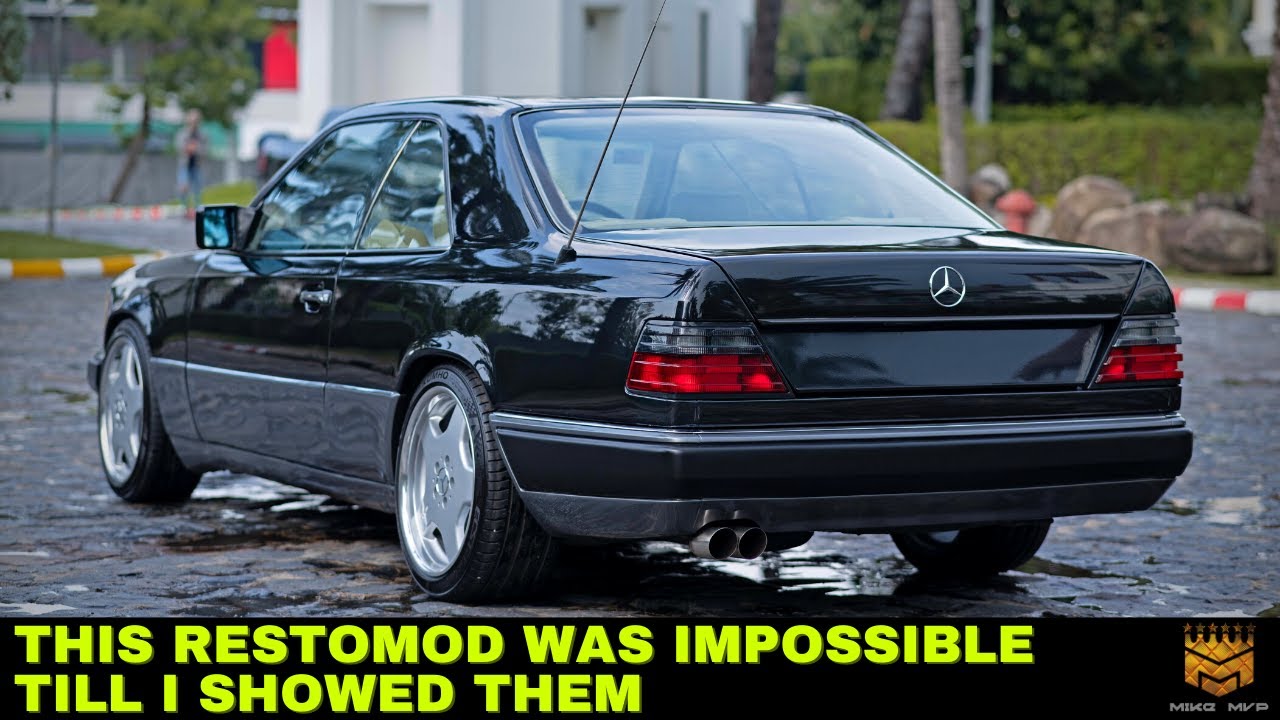 How I restored a 30yr Mercedes into a 'showroom new' condition (walk around)