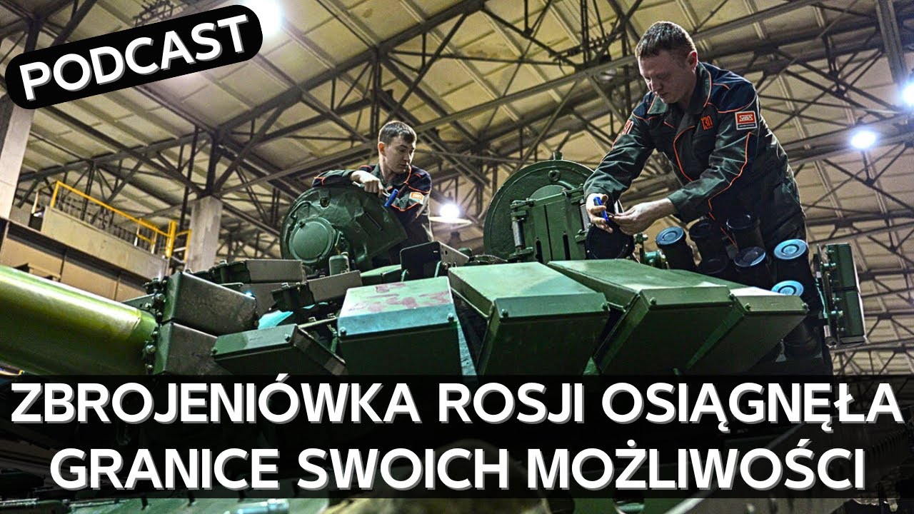 Rosyjski przemysł obronny obniża wynagrodzenia i nie jest już w stanie zwiększać produkcji [PODCAST]