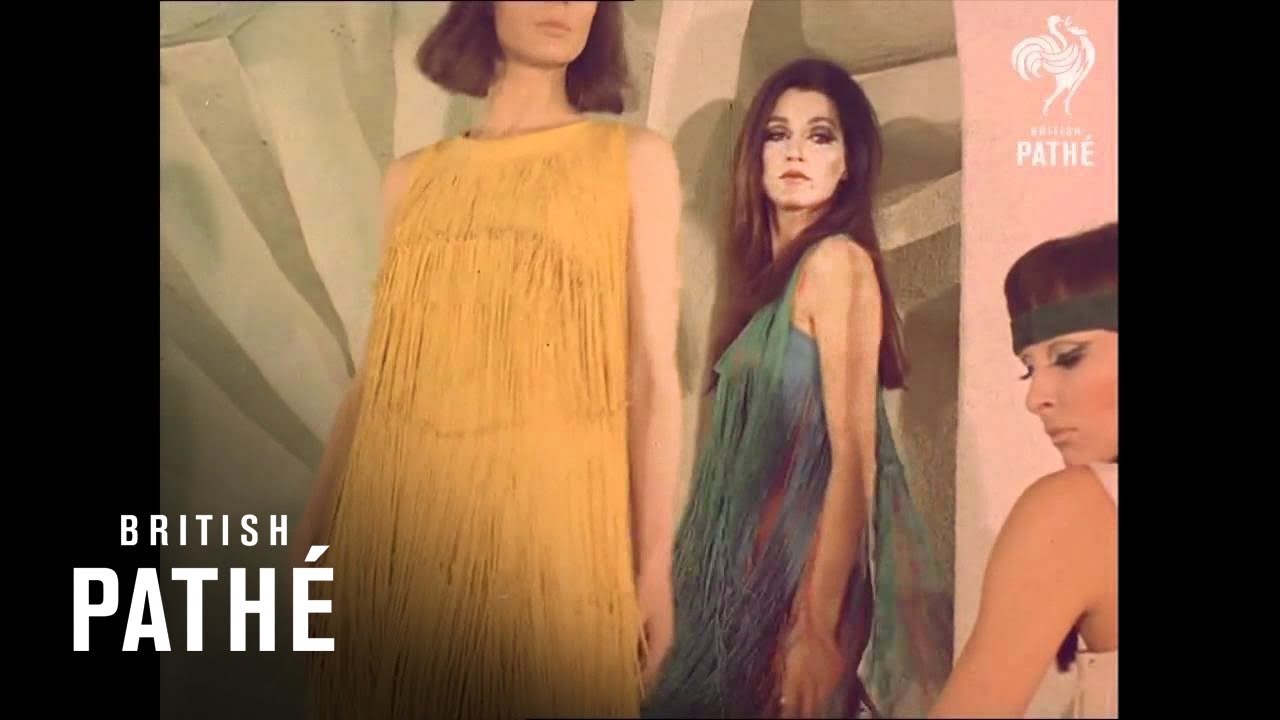 Paco Rabanne Metal Dresses (1969 Original Footage)