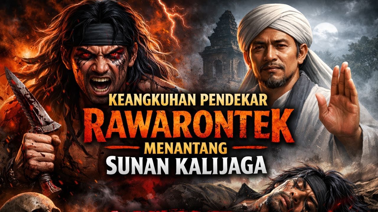 TRAGIS ! Pendekar Rawarontek Menantang Sunan Kalijaga