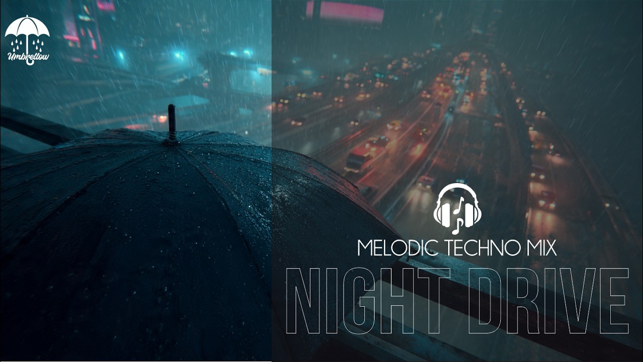 Melodic Techno Mix, Late Night Drive Under City Glow, Tale Of Us, Adriatique, Colyn, Anyma