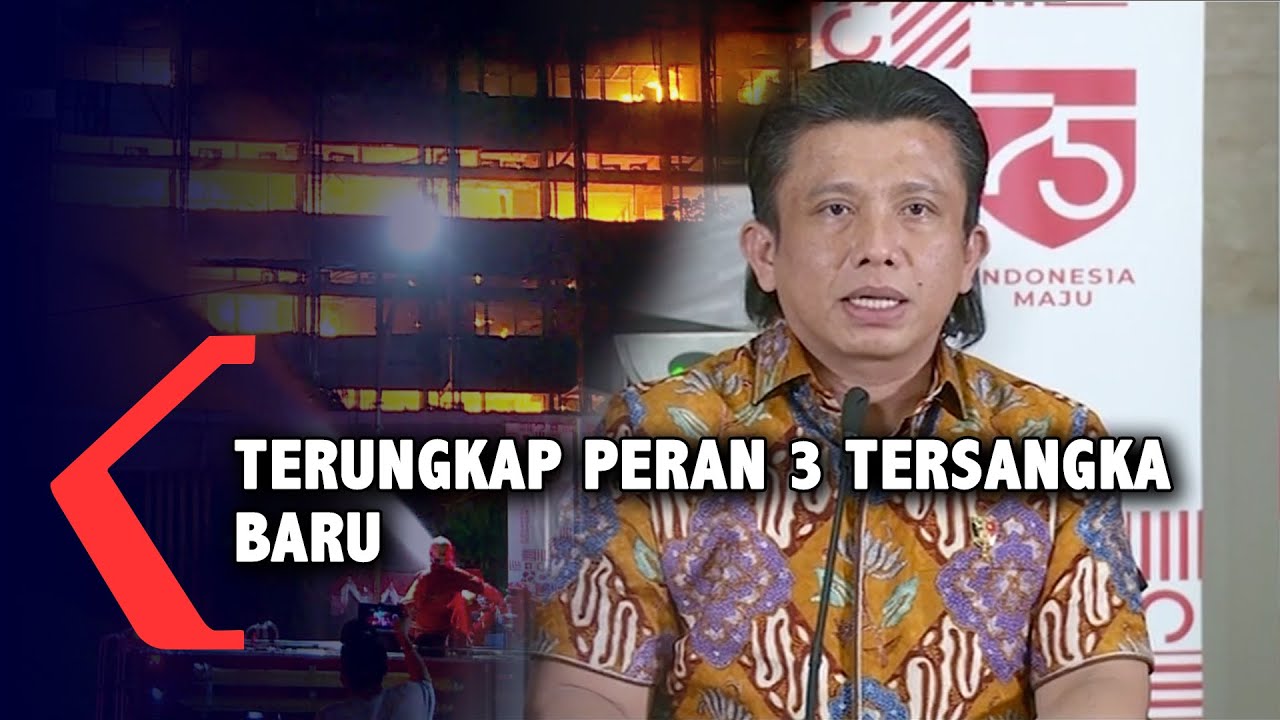 Terungkap Peran 3 Tersangka Baru di Kebakaran Kejagung