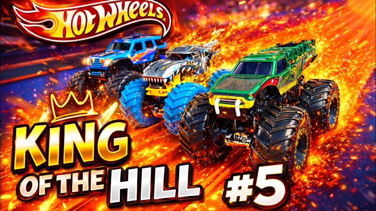 Monster Truck Drag Racing Tournament - Hot Wheels/Monster Jam - 2021 KING OF THE HILL #5