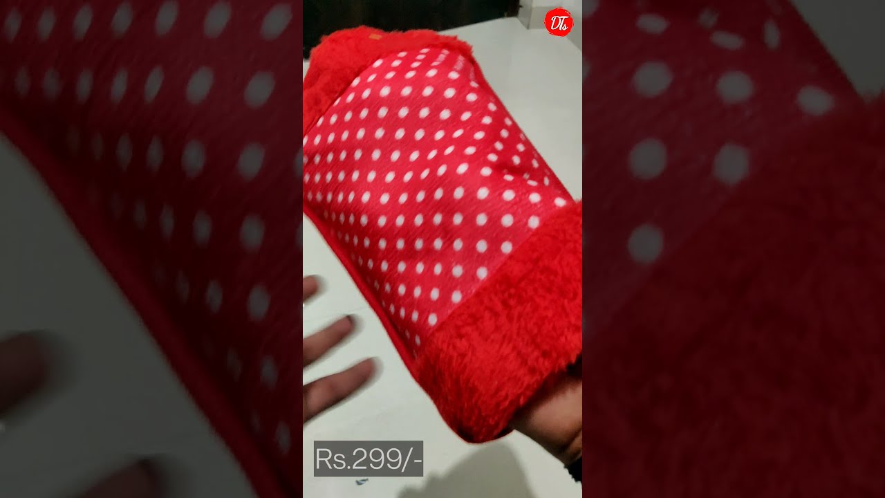 ZOSOE heating bag unboxing | Hot water bag for pain relief | electric gel | z-velvet hot bag 
