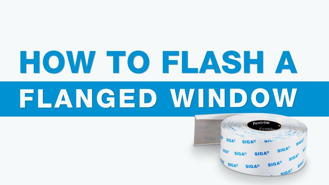 How to Flash Flanged Window
