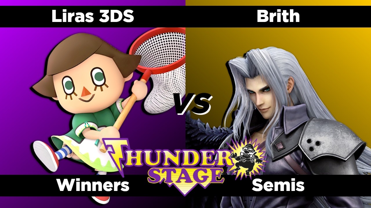 TS 87 - Winners Semis - Liras 3DS (Villager) Vs. Brith (ROB, Sephitoth) Smash Ultimate - SSBU