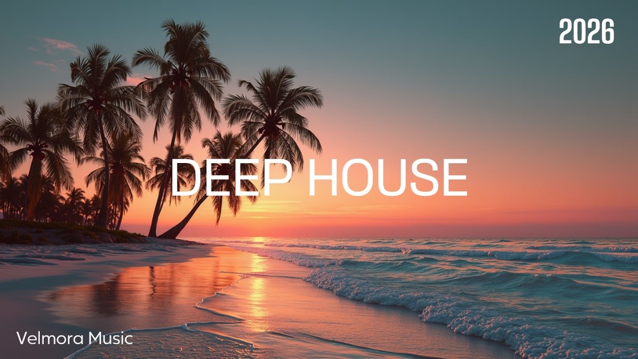 Тропический Deep House Vibes ~ Плавный микс заката на пляже для расслабляющих моментов