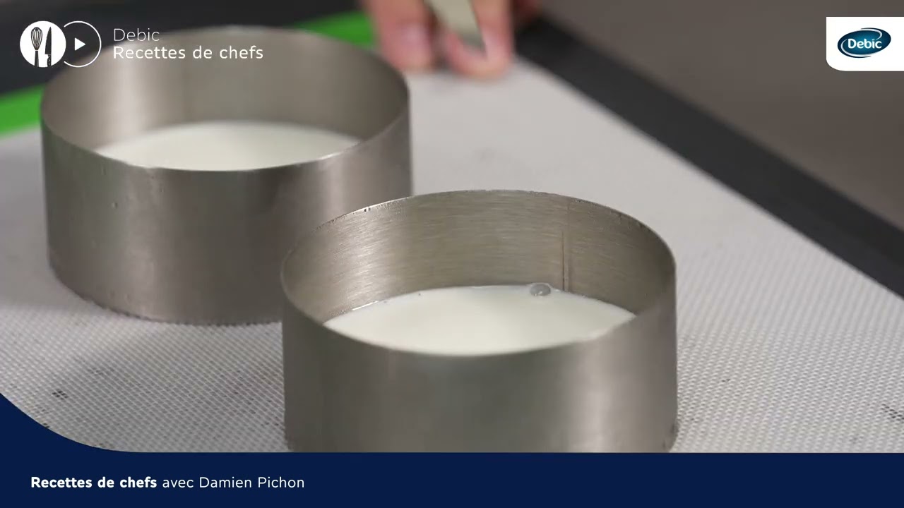 Panna Cotta Debic - Recettes de Chefs par Damien Pichon