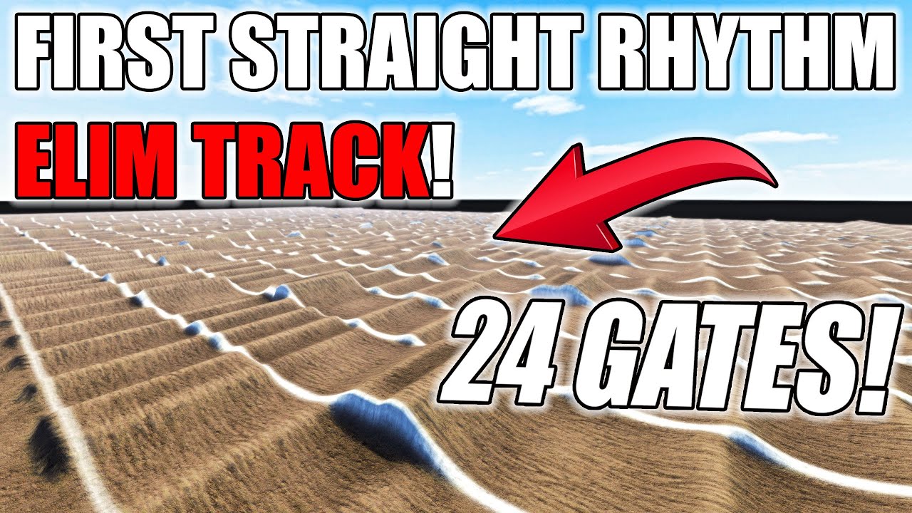 THE FIRST STRAIGHT RHYTHM ELIMINATION RACE TRACK IN MX BIKES!