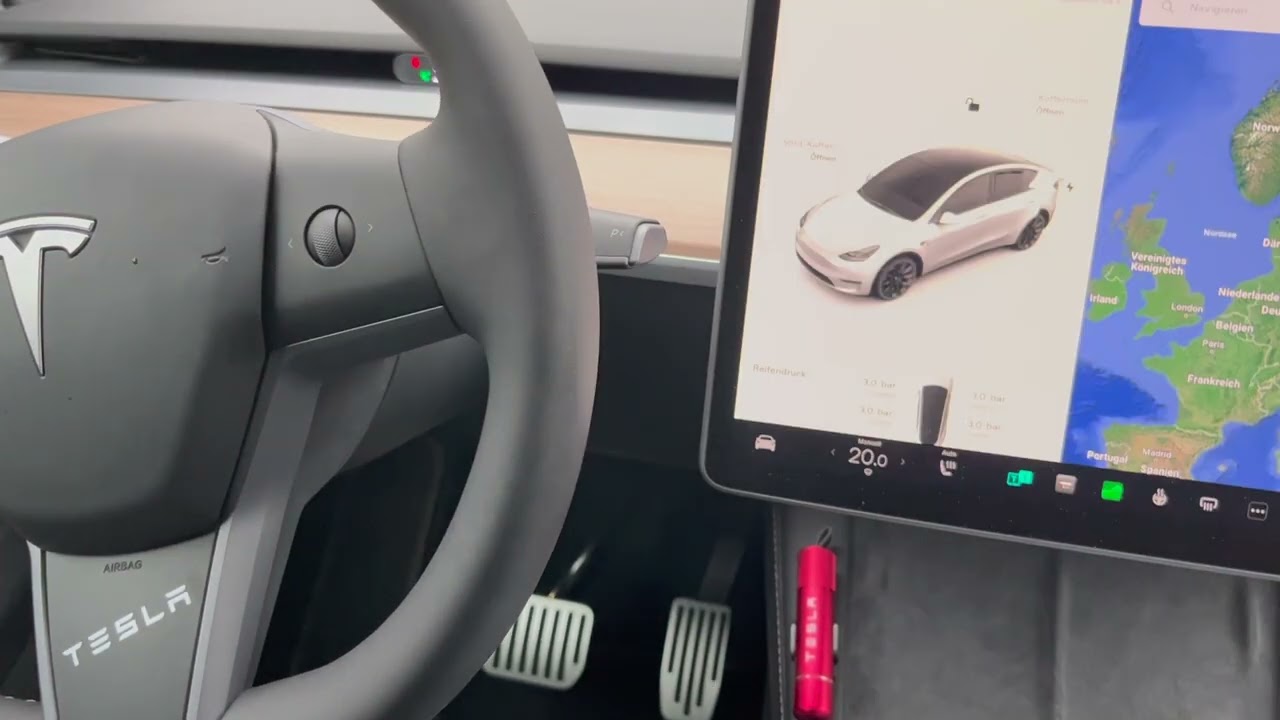 Einbau zusätzlicher Tacho im Tesla Model 3 oder Y 💡 Sinnvoll oder nicht?🫣 YZ Tacho - Funktionalität
