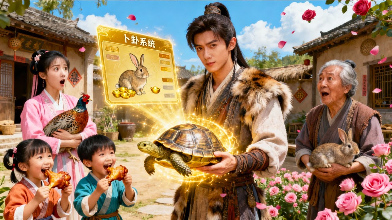 Dia ke masa paceklik kuno! Pakai ramal cangkang kura, bawa keluarga hidup bahagia makan daging!