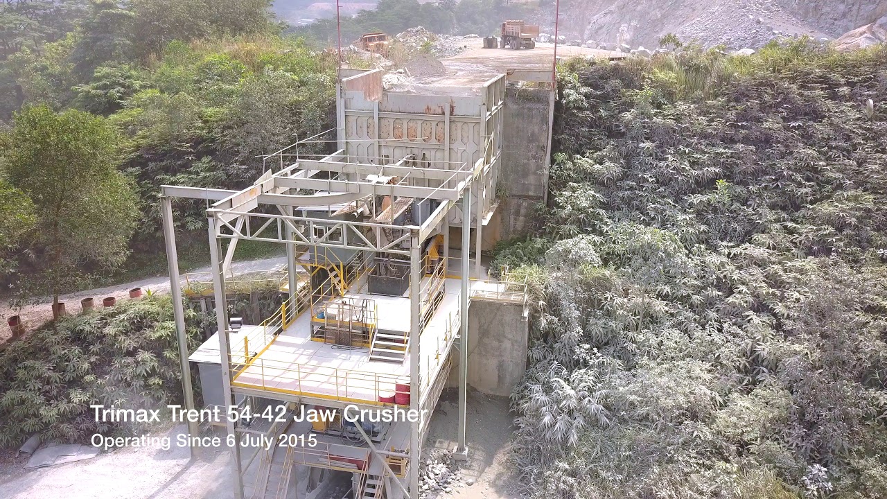 Trimax Machinery Crushing Plant - Crusher Track Record 1