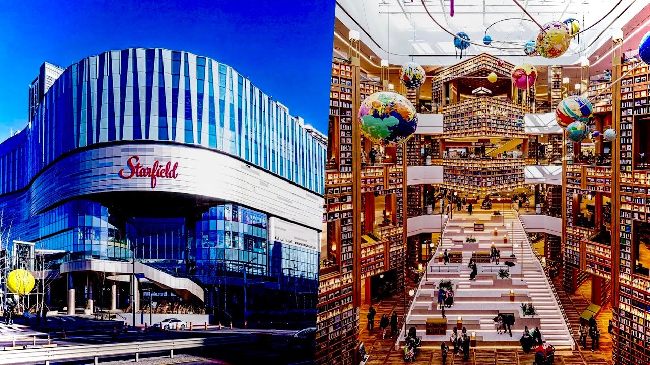 Starfield Library, Suwon, Korea 🇰🇷❤️