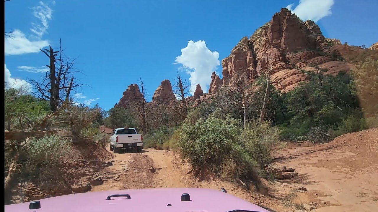 Broken Arrow Trail Pink Jeep tour Sedona Az