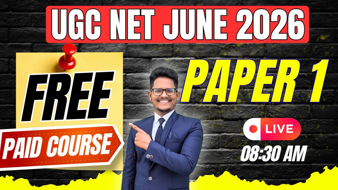 UGC NET June 2026 | Paper 1 Most Important Topics by Shiva sir #achieversaddaugcnet