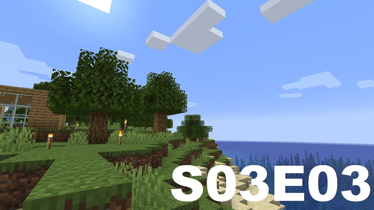 Minecraft Let's Play S03E03 - Budovanie sídla