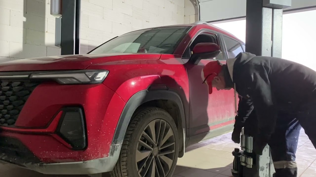 Первый подъем автомобиля на Сивик ПГА-4200. Раевская. 09.03.2026