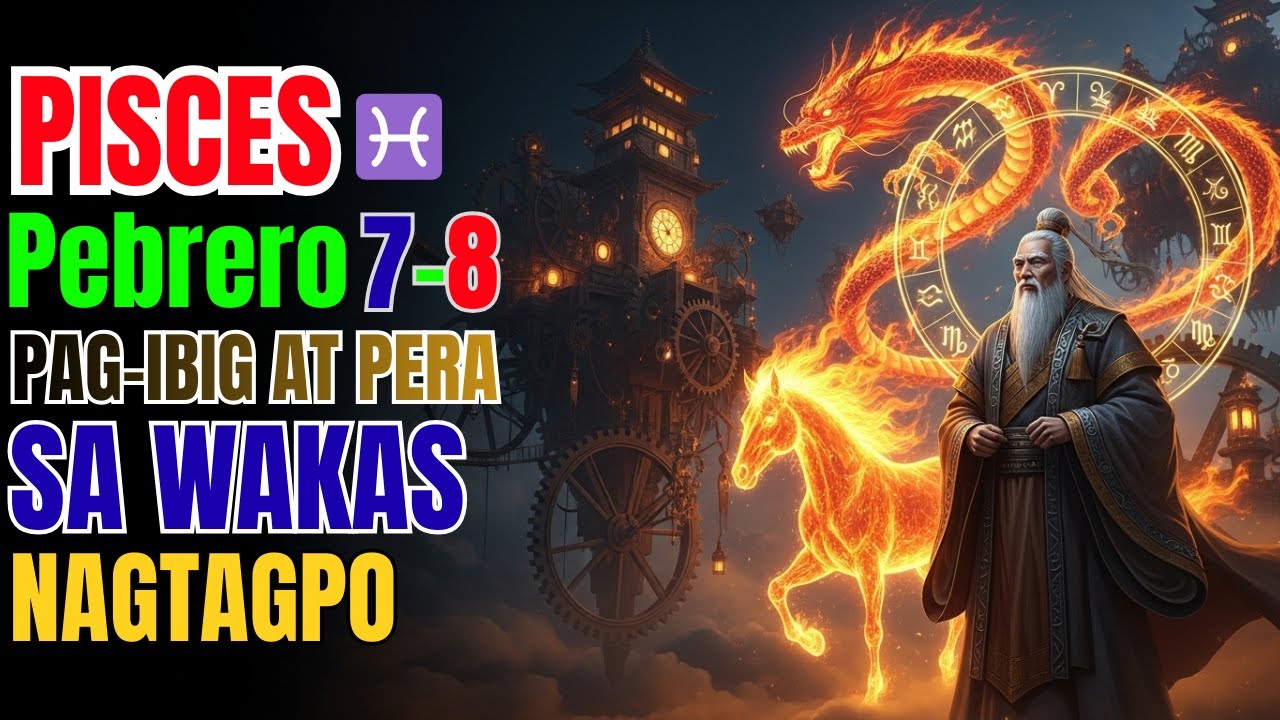 Pisces ♓— Pebrero 7–8, 2026: Ang Pag-ibig at Pera ay Magtatagpo 💖💰