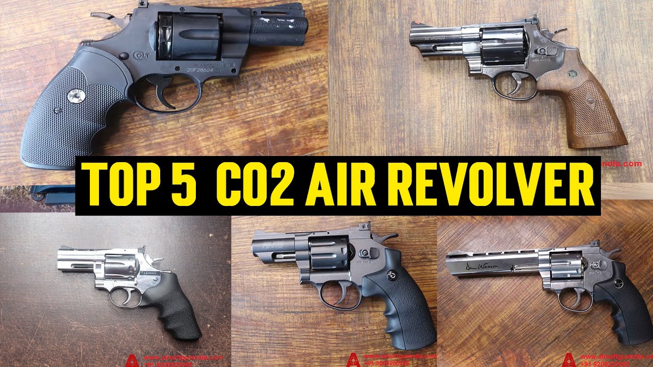 Top 5 Imported CO2 AIR Revolver in India 🇮🇳