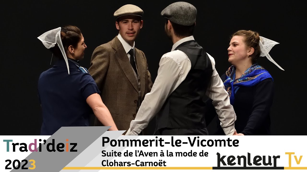 Tradi'deiz 2023 - Gavotte de l'aven à la mode de Clohars Carnoët - Pommerit le Vicomte 1
