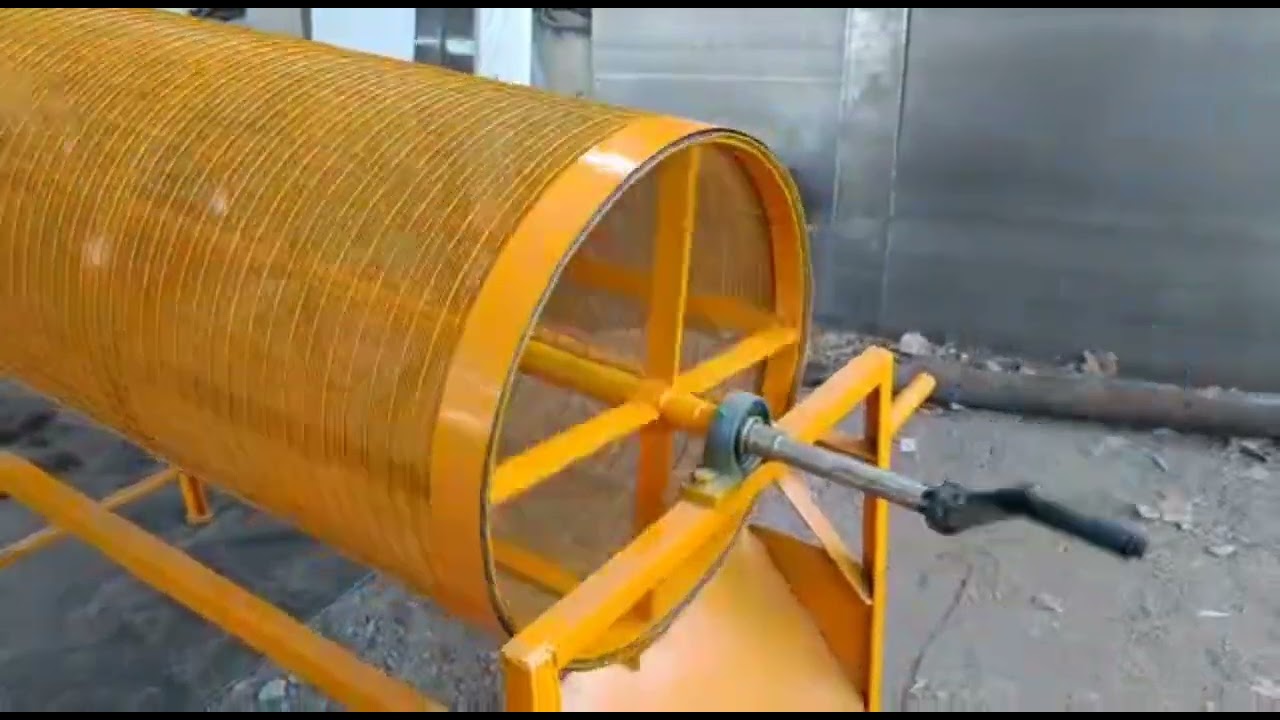 रेती छानने की मशीन / sand filtering machine / Manual Machine #constructionmachines