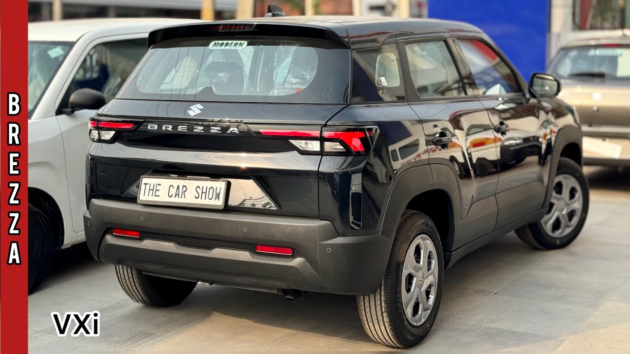New Maruti Suzuki Brezza 2025 ❤️ Black Colour - UPDATED VXi Variant | Rs 9.75L - Best car under 10L