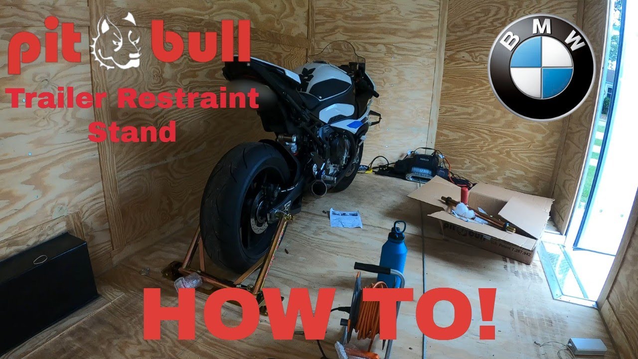 Pit bull Trailer Restraint Stand Install! (Pit Bull TRS System)
