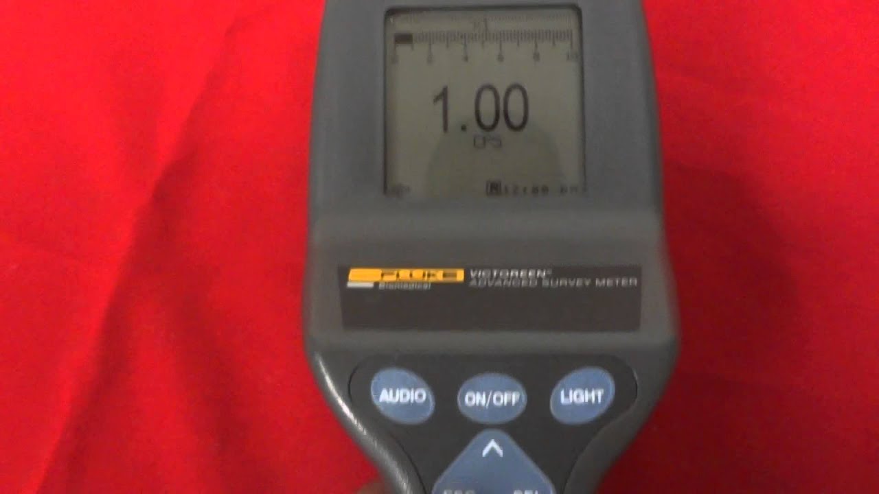 FLUKE VICTOREEN ASM-993 Advanced Survey Meter Alpha Beta, Gamma, X-Ray Radiation