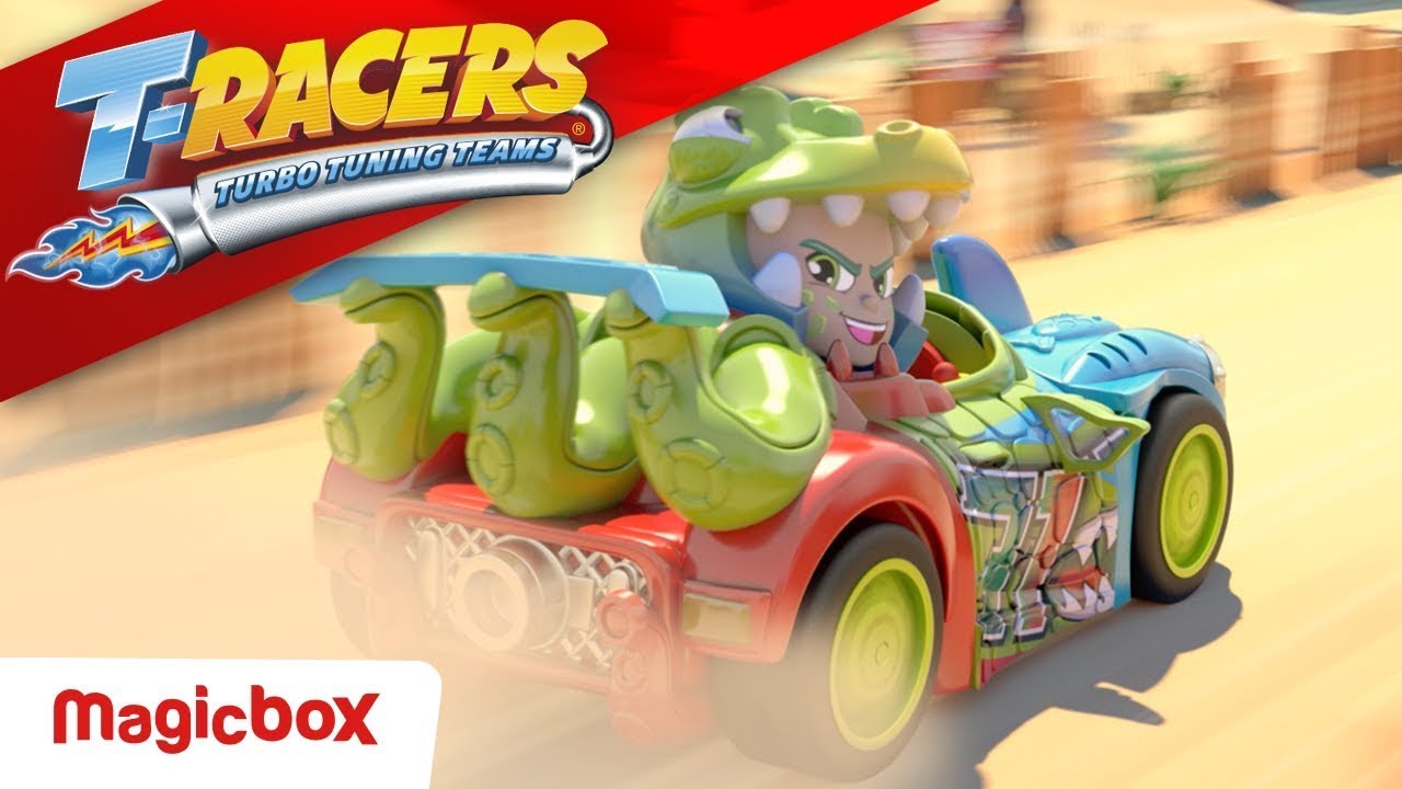T-RACERS | Odcinek: Wyzwanie Wave Race! 🌊 | Serial rysunkowy dla dzieci