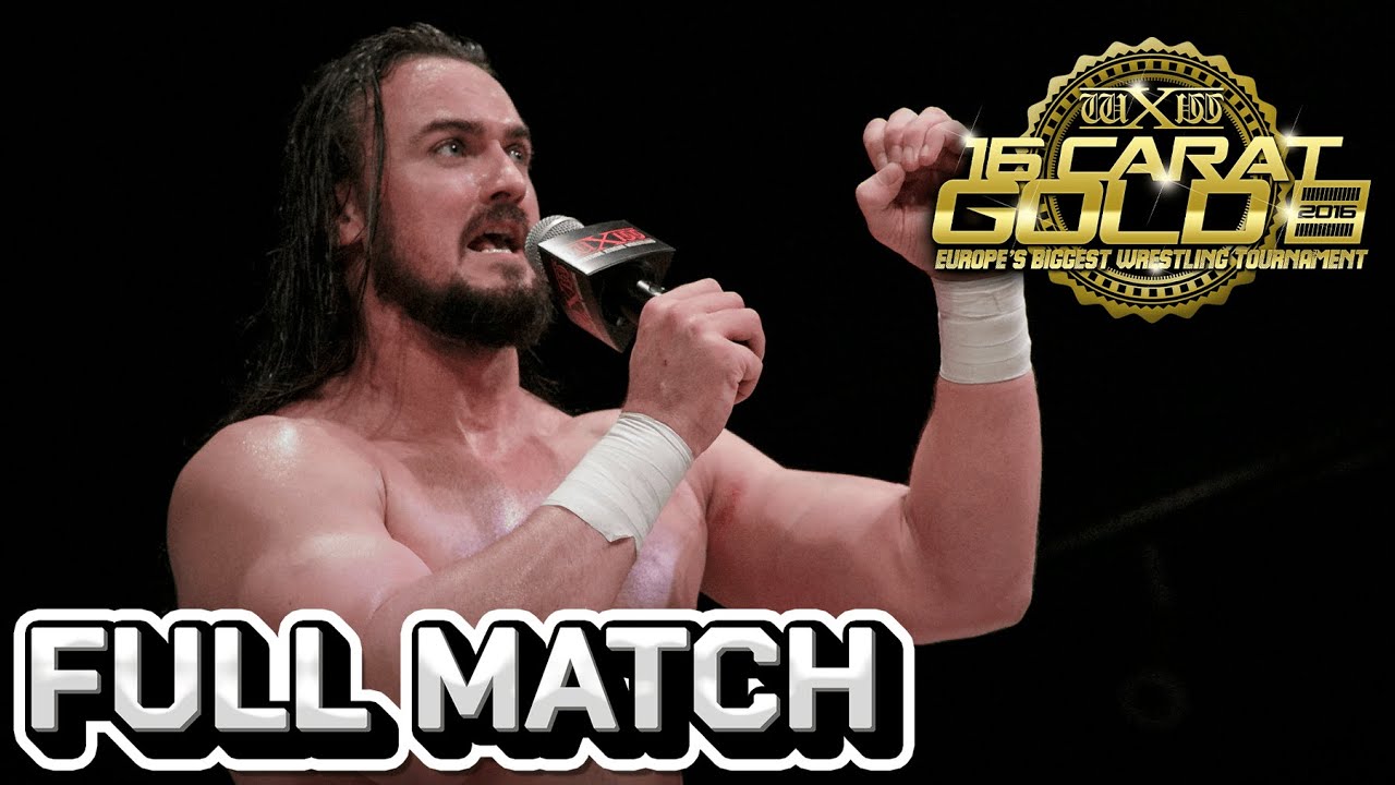 FULL MATCH: Drew Galloway (Drew McIntyre) vs. Angelico &ndash; wXw 16 Carat Gold 2016 (Day 3)