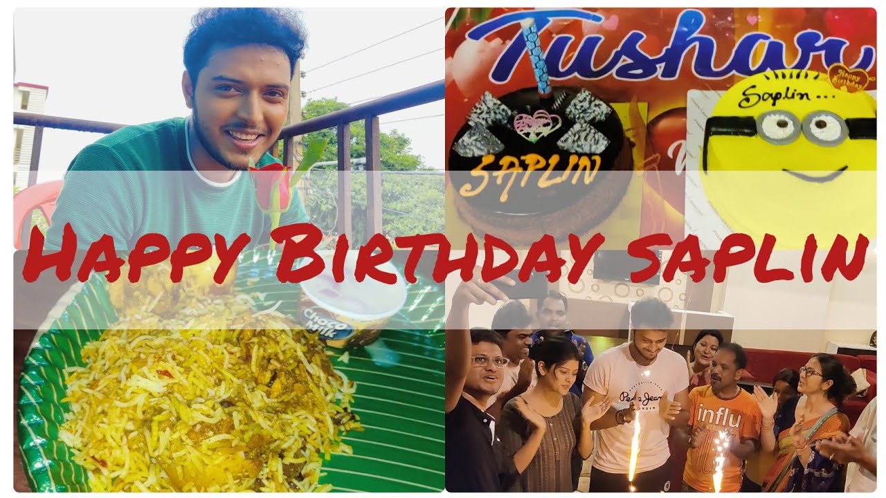 Saplin ଙ୍କର Birthday Celebration🥳// Cake Cutting🎂// #birthday #youtube #newvlog #youtuber