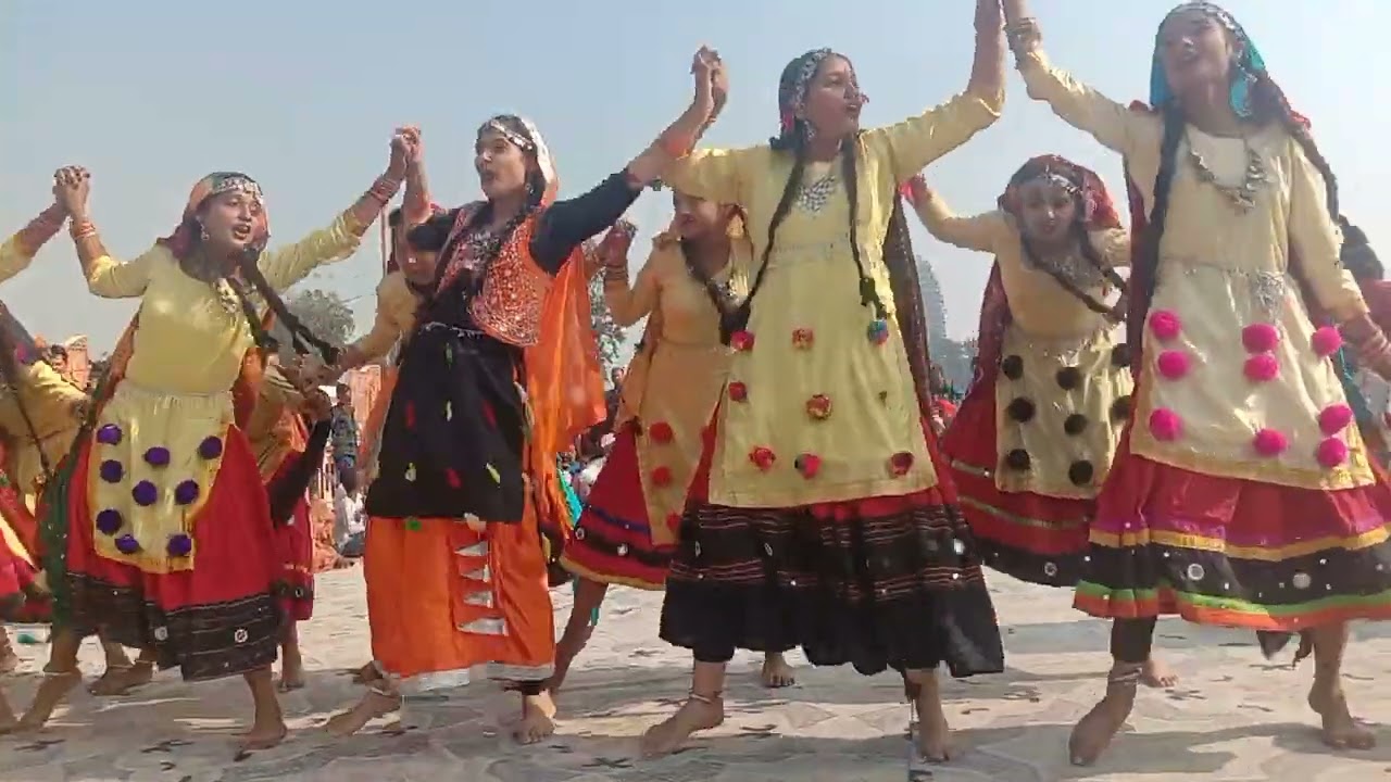 Sammi dance in Geeta festival 2023 kurukshetra #ਸੰਮੀ, ਲੋਕ ਨਾਚ, Adarsh Model Sen Sec School sangrur.