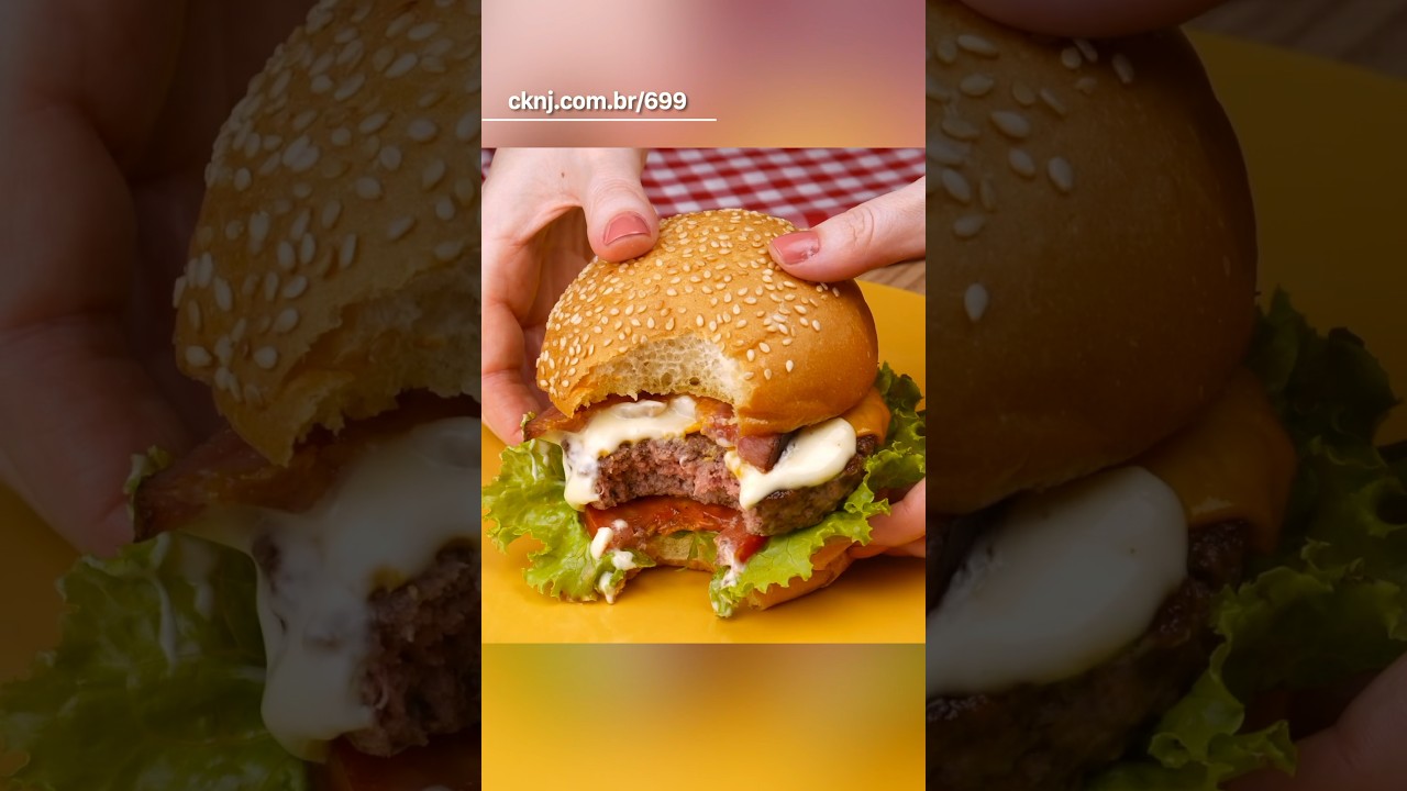 Como fazer Hamb&uacute;rguer Caseiro