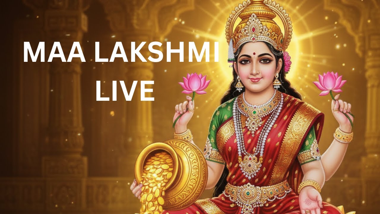 🔔 LIVE Maa Lakshmi Mantra | ॐ श्रीं ह्रीं श्रीं | Akhand Dhan Varsha | Prosperity Meditation