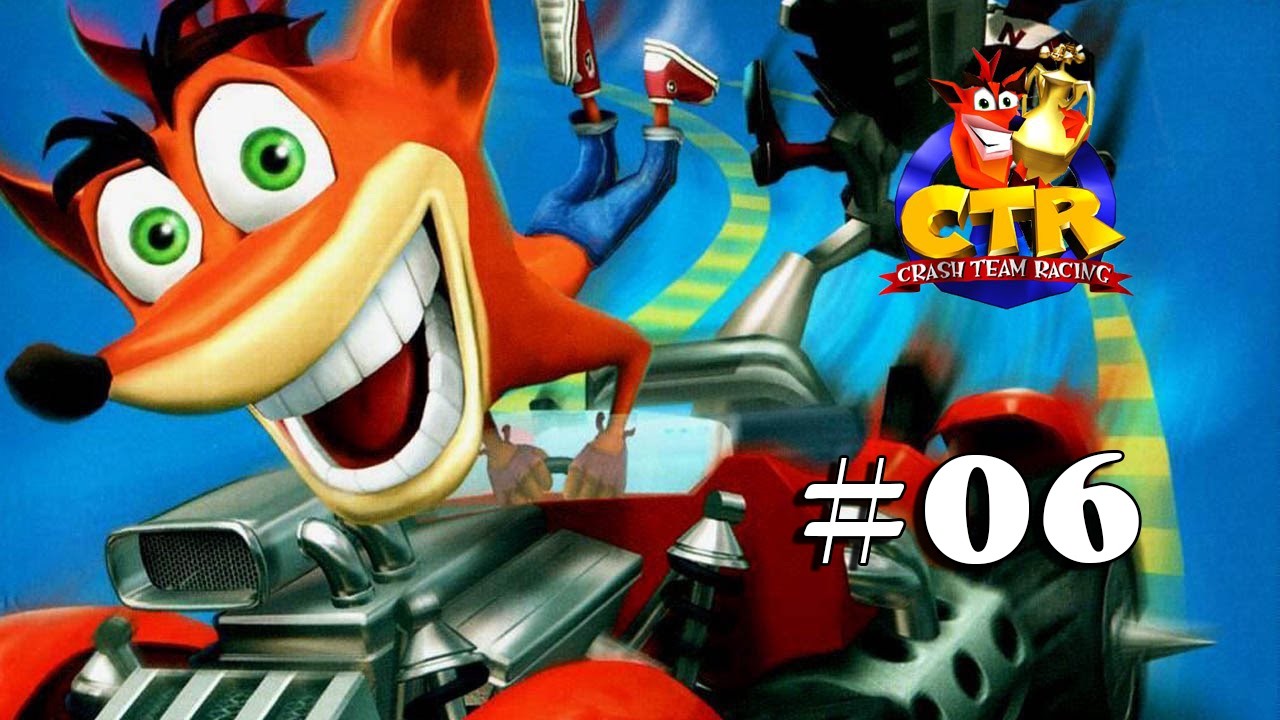 CONTANDO MAIS HISTORIAS COM AUDIO RUIM - CRASH TEAM RACING