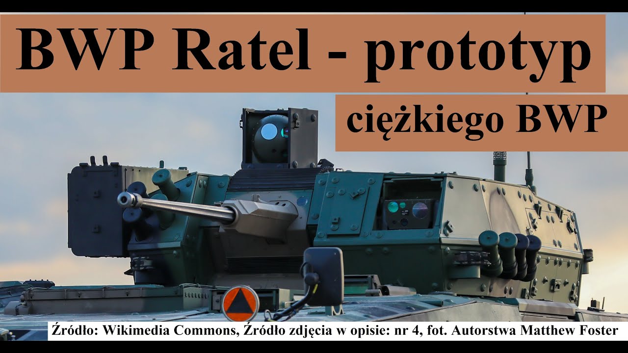 BWP Ratel - prototyp Polskiego ciężkiego BWP