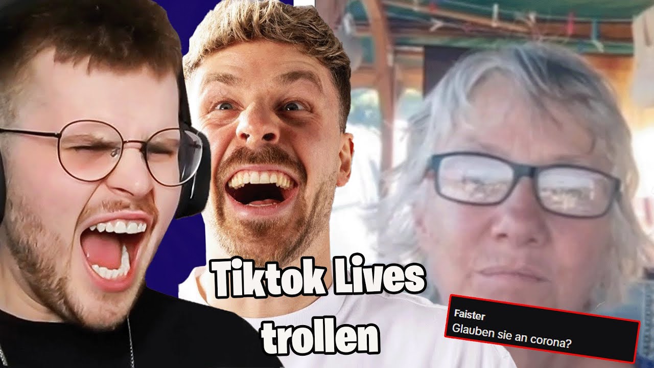 Rewi und Faister trollen in Tiktok Livestreams