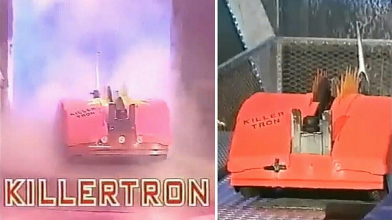 Killertron - Series 1 & 2 All Fights - Robot Wars - 1998