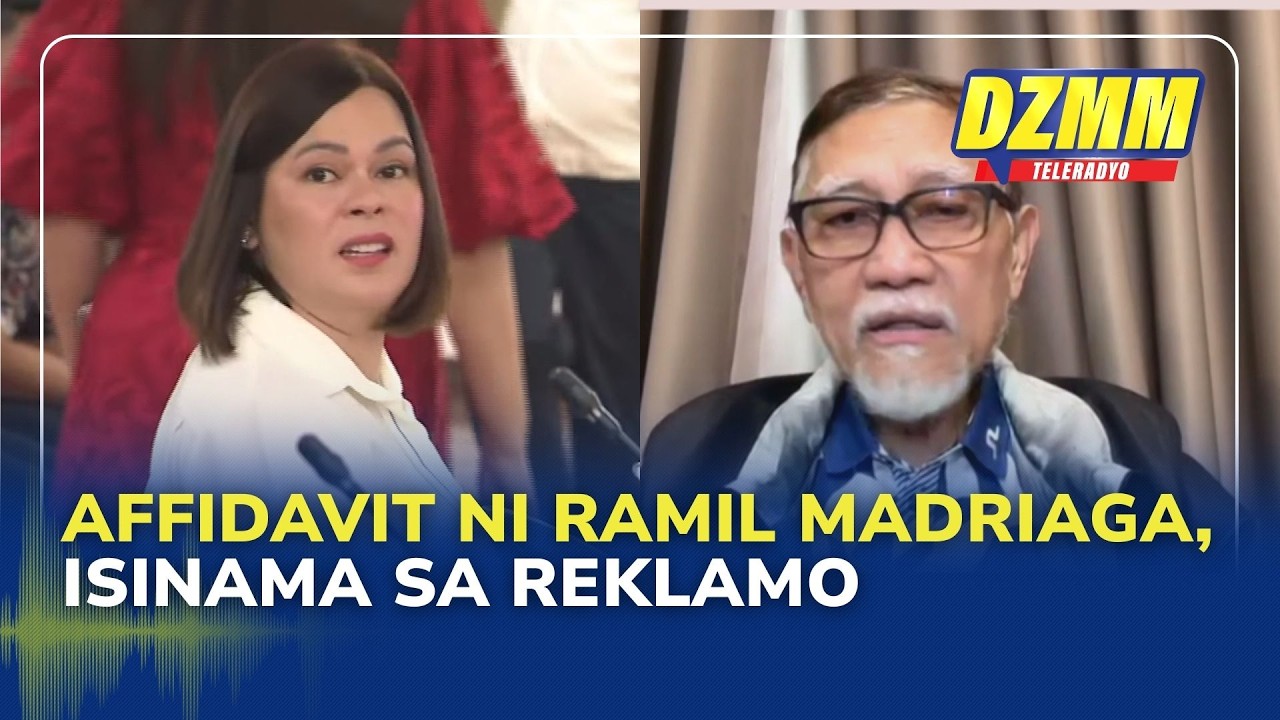 VP Duterte's alleged bagman's affidavit included in 4th impeachment complaint: endorser